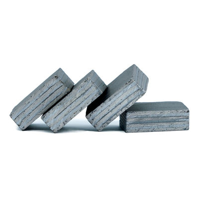 Segmento multi diamante ad alta velocità per utensili di taglio di granito morbido 24*8,4/7,6*15mm 6,5mm