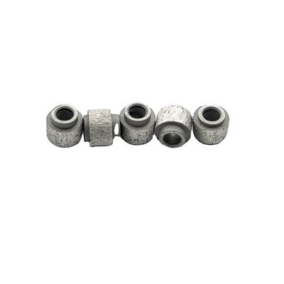 Seghe a filo di diamante fisse per il taglio in cava di pietra di marmo vantaggio di perline sinterizzate da 11,5 mm