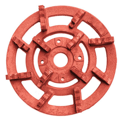 Piastra di macinazione a legame metallico di diamanti per la pietra di granito 6 "dimensioni 400 Grit