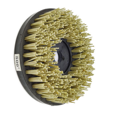 Spazzola in nylon da 100 mm con grani di diamanti abrasivi per macchine di rettifica e lucidatura automatiche
