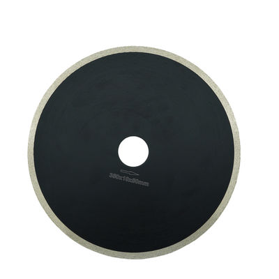 Supporto personalizzato 180 mm Strumenti di diamanti a pressione calda Dischi a bordo continuo per il taglio di pietra