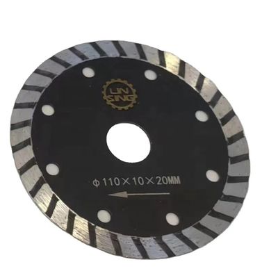 Disco segmentato di taglio per asfalto di mattoni da 125 mm Lamella di diamante per tagli precisi