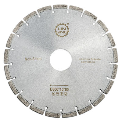 Argento professionale 12 pollici diamante lametta a sega circolare per calcio silicato disco di taglio