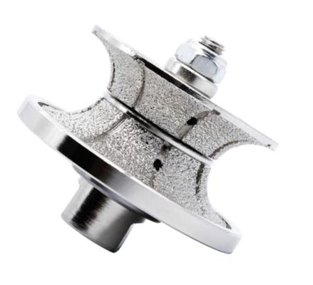 Bit di routing di diamanti elettroplata V30 D75MM per la profilazione e la rettifica di pietre precise
