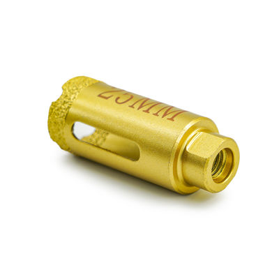 Perforazione del core segmentato in diamanti per la perforazione di marmo e pietra dura di 19-125 mm di diametro