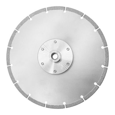 Disco di taglio di diamanti brasato a vuoto Lama da sega per taglio di materiale in alluminio D180MM