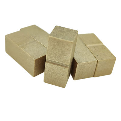 Segmento di diamante a forma piatta per la taratura di marmo e travertino 24*10*10mm personalizzato