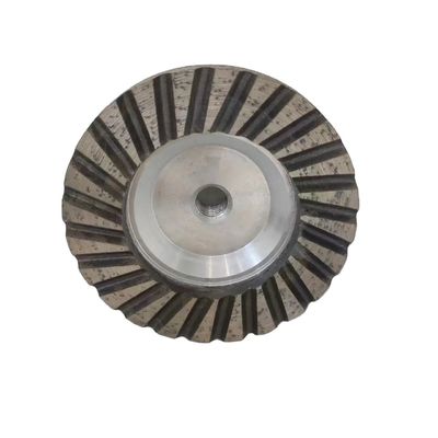 125mm Customized OEM Support Diamond Resin Filled Cup Wheel per la rottura del marmo di granito