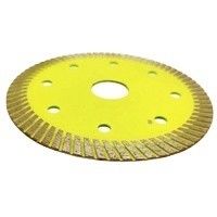 Disco di taglio ad alta velocità in acciaio e lamina di diamante personalizzato per il taglio di mattoni e pietra di calcestruzzo