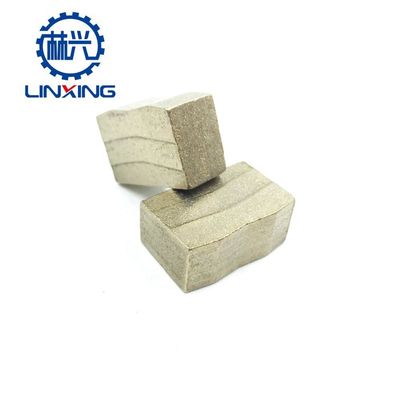 LINXING Segmenti di diamanti per il taglio del granito 900 mm-4200 mm e forma del segmento più affusolato