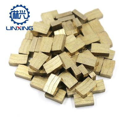 LINXING Segmenti di diamanti per il taglio del granito 900 mm-4200 mm e forma del segmento più affusolato