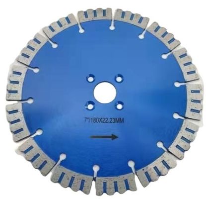 Disco di taglio a lama di diamanti 180 mm rivestito in Ti per la finitura di pietra vulcanica in Messico
