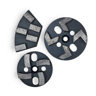 Strumenti di rettifica dei diamanti blocchi di rettifica segmentati abrasivi per la rettifica del pavimento in cemento