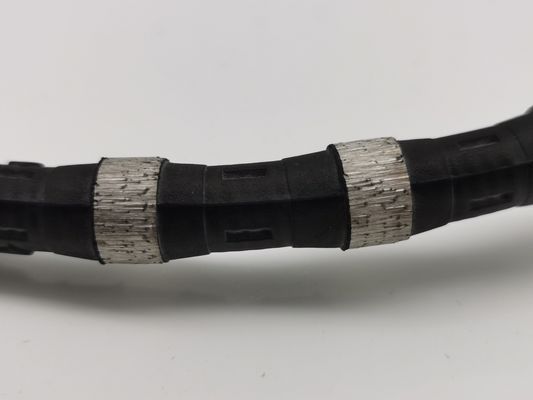11.5mm gomma molla seghe a filo di diamante per la estrazione mineraria marmo taglio diamanti perline