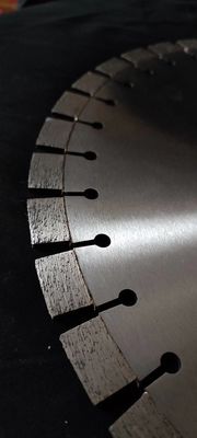 Disco a denti corti di diamante 400 mm Granito segmentato lame da sega per disco a lame da taglio