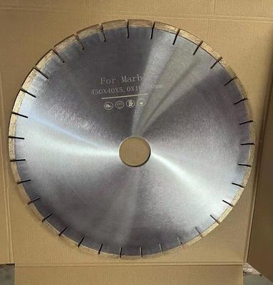 Disco da taglio diamantato in marmo di pietra pakistano 450mm Taglierina con scanalatura a U 40 * 5.0 * 10 mm Nitidezza
