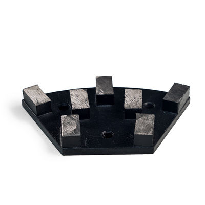Macchina di rettifica rapida a collegamento 4" Blocco di lucidatura a diamanti per la rettifica del pavimento in cemento