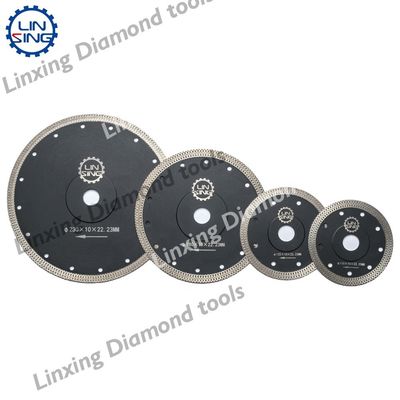 Disco di taglio di diamanti di 230 mm Segmentato Turbo Strumenti di taglio sottili Lama di seghe di diamanti 4' 5' 7
