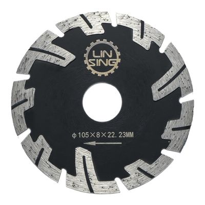 Disco turbo a segmento sottile 230 mm T tipo lama di seghe di diamanti per il taglio della pietra di marmo