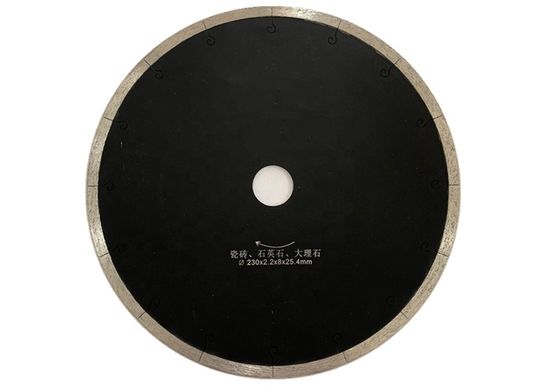 Colore personalizzato 350mm Fish Hook Saw Blade per il taglio del bordo di porcellane Ceramica