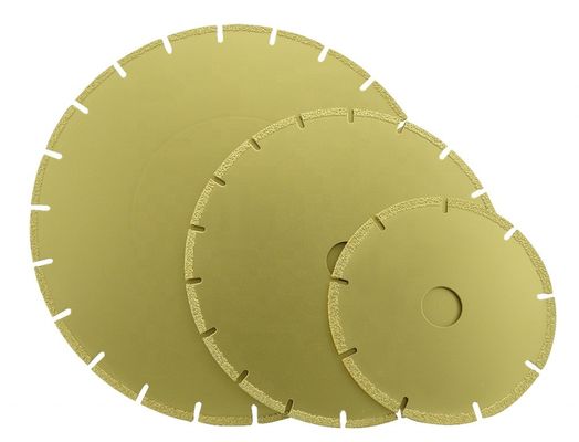 Taglio e lucidatura di marmo da 230 mm Lama di sega brazzata a vuoto con finitura rivestita in Ti