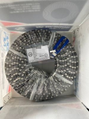 Seghe a filo di diamante a molla di gomma per la produzione di graniti e marmi