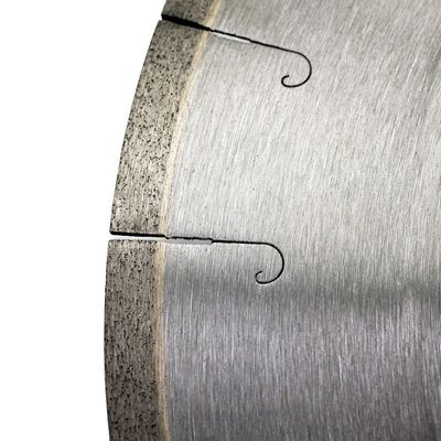 Disco di taglio per gancio da pesce in marmo da 14' di lunghezza e lama di sega a polvere di diamanti per taglio di ceramica