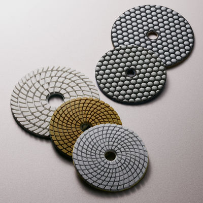 Pad di lucidatura di diamanti bagnati per granito marmo quarzo pietra 7 pezzi set
