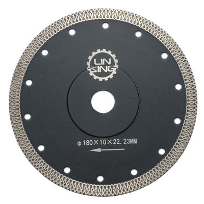 Lame da sega a diamanti turbo da 180 mm per tagliare e macinare strumenti su piastrelle di marmo in ceramica