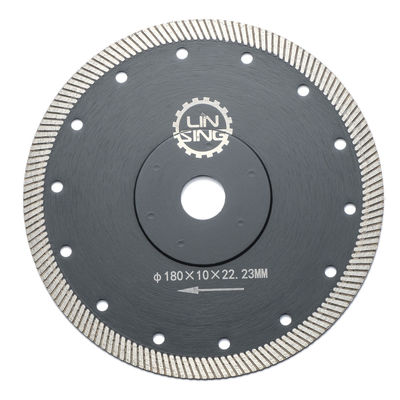 Lame da sega a diamanti turbo da 180 mm per tagliare e macinare strumenti su piastrelle di marmo in ceramica