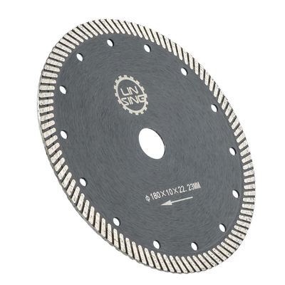 Lame da sega a diamanti turbo da 180 mm per tagliare e macinare strumenti su piastrelle di marmo in ceramica