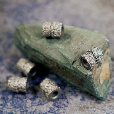 Perla di marmo con fermaglio a vuoto per la cantieristica di marmo per il taglio di diamanti perla di diamanti 11,0 mm filo di ferro