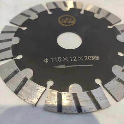 Diametro 115 mm Turbo Segmentato Disco Taglia denti per Marmo Granito Bricks Asfalto Marciapiede