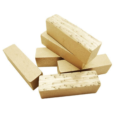 Segmenti di diamanti personalizzati per lamelle di segmento di taglio di blocchi di marmo