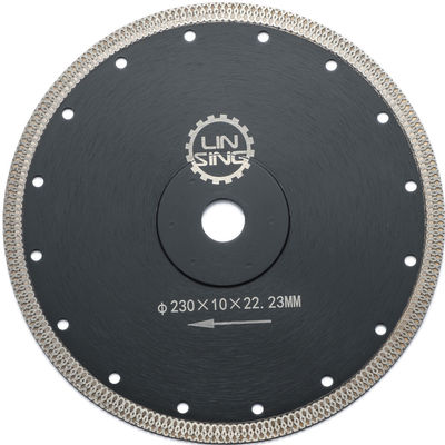 140 denti Silent Mesh Diamond Circular Saw Blade per il taglio di ceramica/porcellana/dekton