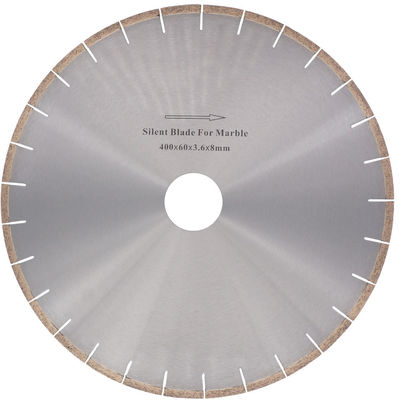 10mm Arbor Dia 14" 350mm Silent Diamond Circular Saw Blade per il taglio e la scanalatura del bordo della lastra di pietra di granito di marmo