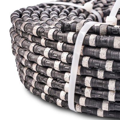 11.5mm seghe a filo di diamante per la estrazione di granito velocità di taglio 10-30 m2/h durata di vita 20-40 m2/h