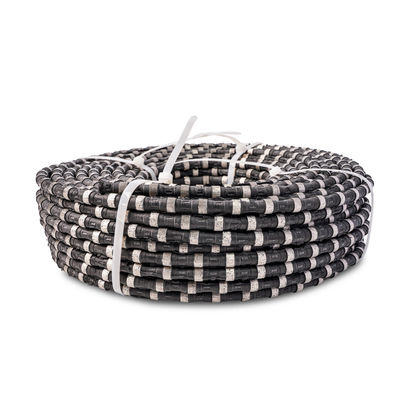 11.5mm seghe a filo di diamante per la estrazione di granito velocità di taglio 10-30 m2/h durata di vita 20-40 m2/h