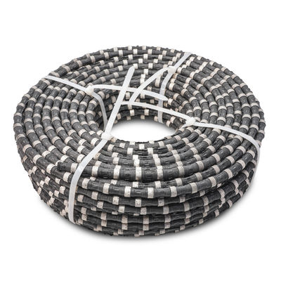 11.5mm seghe a filo di diamante per la estrazione di granito velocità di taglio 10-30 m2/h durata di vita 20-40 m2/h
