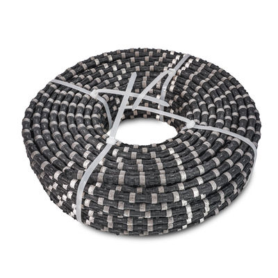 11.5mm seghe a filo di diamante per la estrazione di granito velocità di taglio 10-30 m2/h durata di vita 20-40 m2/h