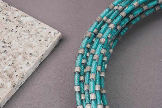 Serratura di profilazione per fili di granito da 7,3 mm personalizzata con strumento di taglio del filo di diamante
