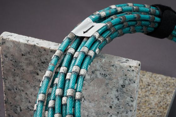 Serratura di profilazione per fili di granito da 7,3 mm personalizzata con strumento di taglio del filo di diamante