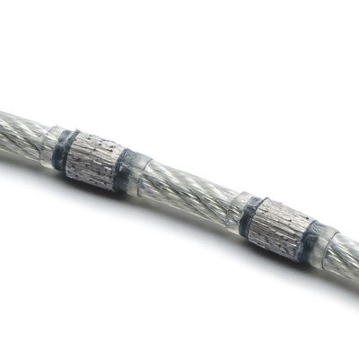 11.0mm Corda di diamanti sinterizzata Quadratura di diamanti per tagliare blocchi di pietra