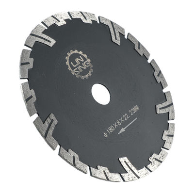 Diametro della lama 105-230 mm Protezione dei denti Dischi di taglio a diamanti per il grado industriale