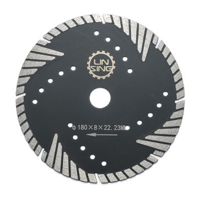 Diametro della lama 105-230 mm Protezione dei denti Dischi di taglio a diamanti per il grado industriale
