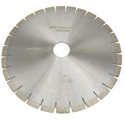 Diametro 400mm Pietra Granito Disco Piastrelle Strumenti di taglio U-slot 16 pollici Silent Diamond Saw Blade Cutter Disco