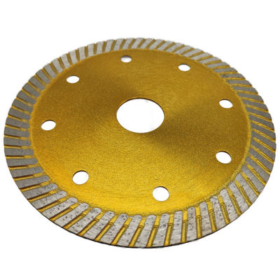 OBM supporto personalizzato 5 pollici verde Turbo Diamond Disco di taglio per taglio di pietra