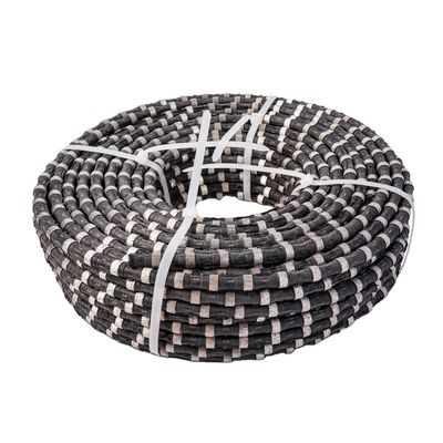 Fusoliera di diamanti segata con filo armato per il taglio del calcestruzzo 11,5 mm filo di gomma a molla con supporto