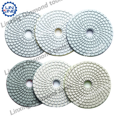 Pad di lucidatura a base di diamanti flessibili per pad di marmo tipo pad di ammortizzatore personalizzazione