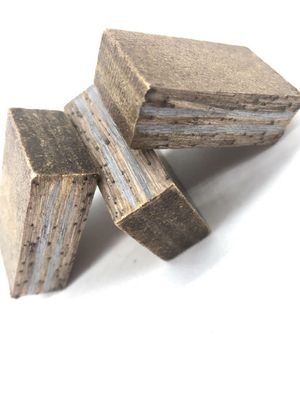 Taglio di segmenti di diamanti in pietra di marmo con polvere metallica e capacità di taglio veloce